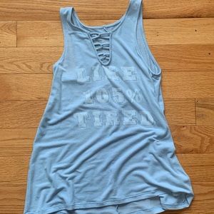 Workout/ sleep tank top